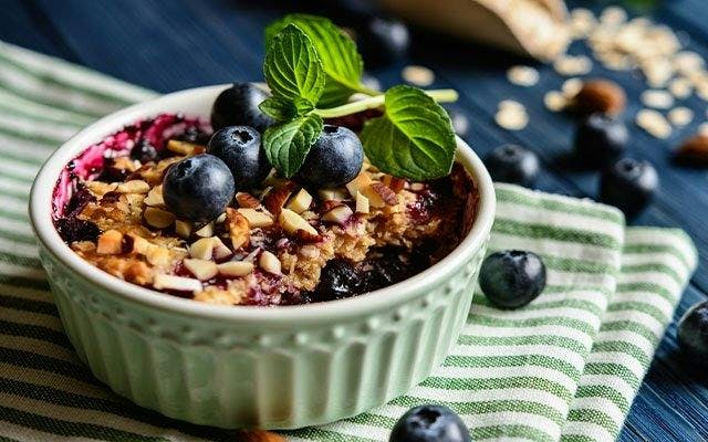Blueberry Crumble recipe