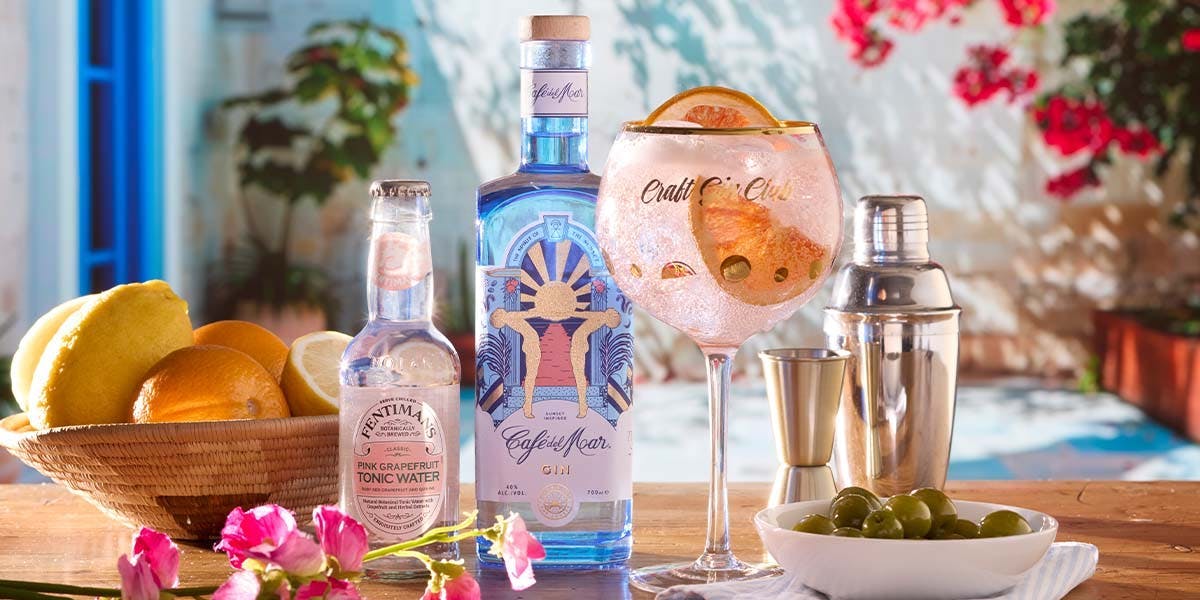 The perfect way to serve Café del Mar Gin!