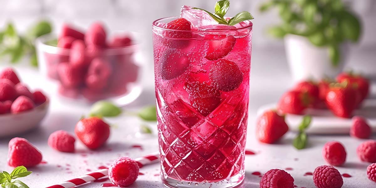 Raspberry & Rhubarb Gin Punch