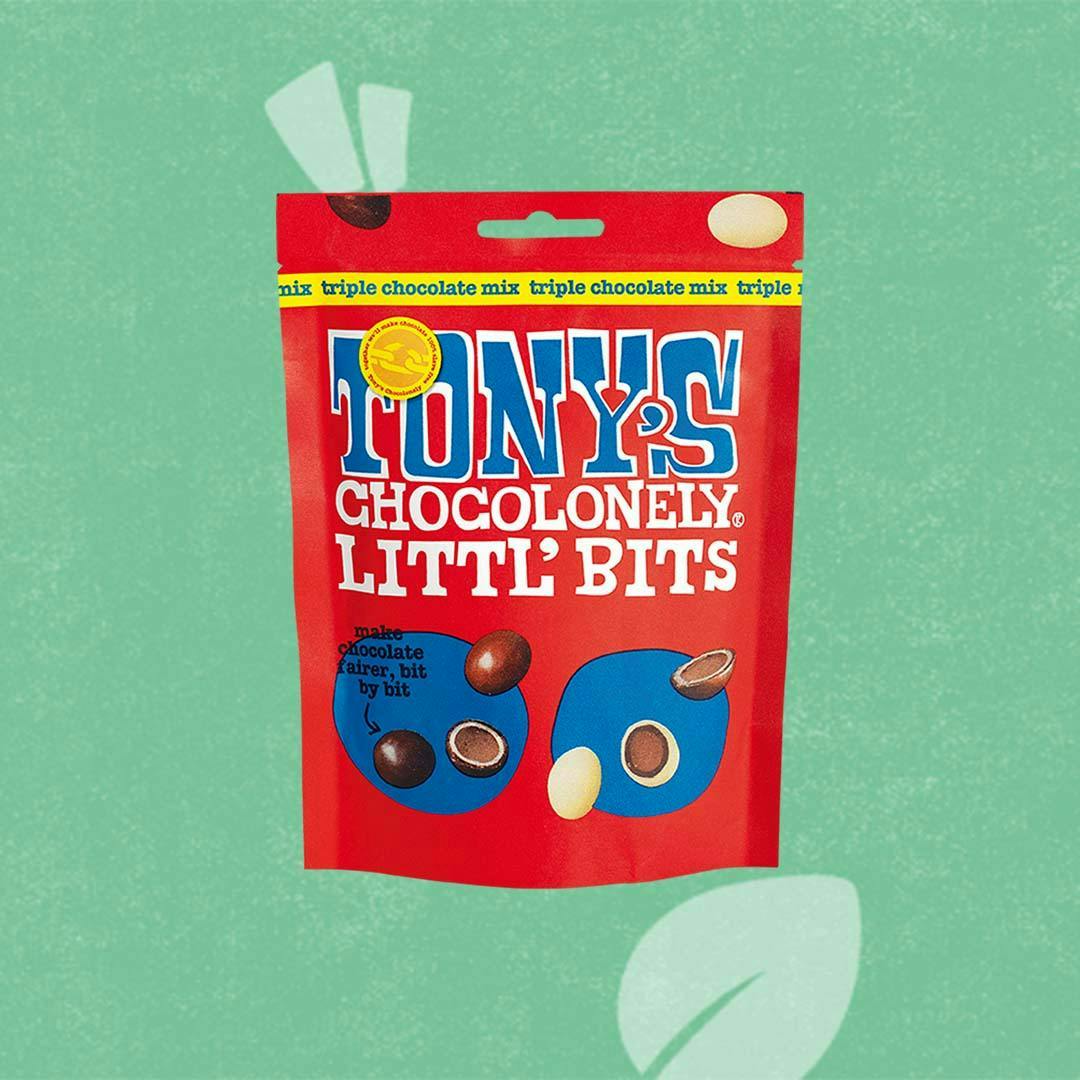 Tony's Chocolonely Littl’ Bits Triple Chocolate Mix