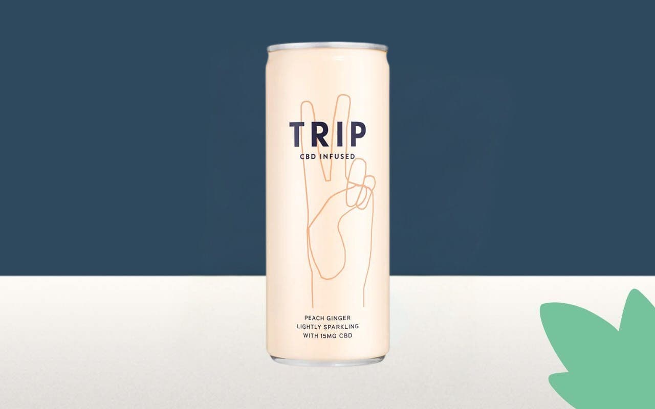 Trip Peach Ginger CBD Drink